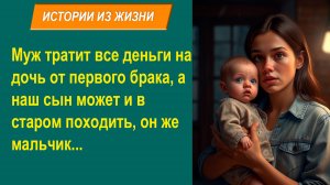 Истории из жизни психология отношений. Муж тратит все деньги на дочь от первого брака