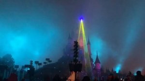 Disneyland! Вечерний салют!!!! Париж. 02.12.2019.