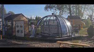 Купол для бассейна, купольный павильон для бассейна