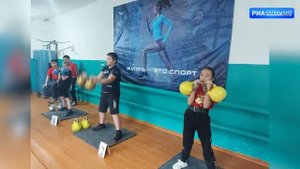 Открытое Первенство Целинного района по гиревому спорту