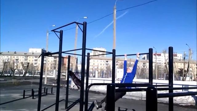Street Workout A.R.T.E.M. STREET LIFE Солнышко на турнике смотреть онлайн