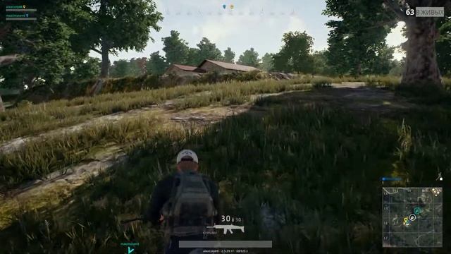 PlayerUnknown's Battlegrounds duo double kill без потерь 08 24 2017 DVR смотреть онлайн