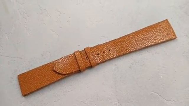 Ремешок для часов из кожи ската смотреть онлайн