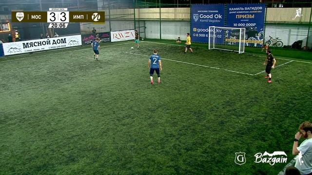 Вторая лига "ЛМФЛ" | 9 Тур | За Мостом - Импульс смотреть онлайн