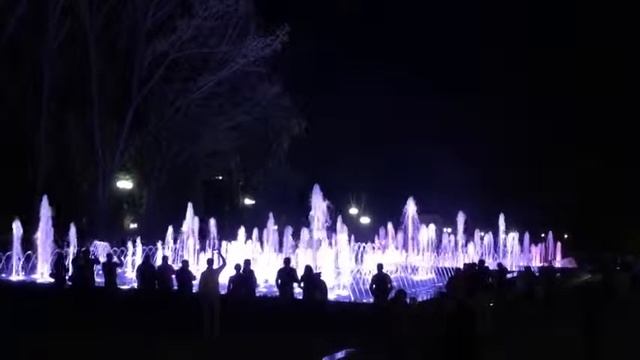Фонтан Аврора в Краснодаре, красота