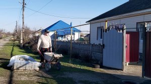 Весна | Перевожу тротуарную плитку