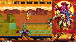 Крутые Sunset Riders Прохождение Аркадная версия