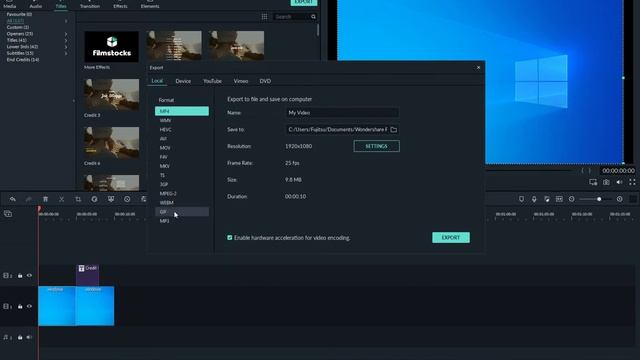 How To Export Your Video From Filmora as a GIF смотреть онлайн