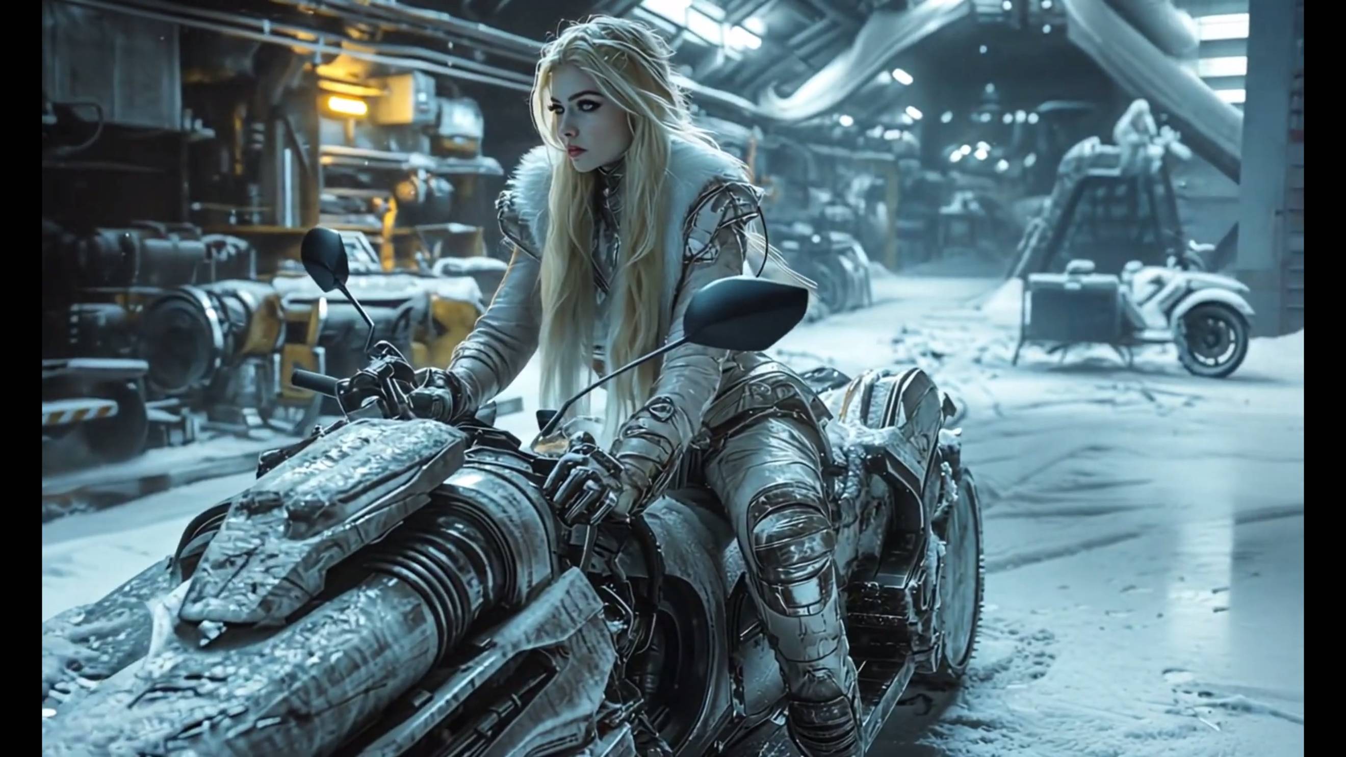 Emotional Ambient Trance Music Mix - Permafrost - Atmospheric Sci-Fi AI Space Short Cinematic смотреть онлайн