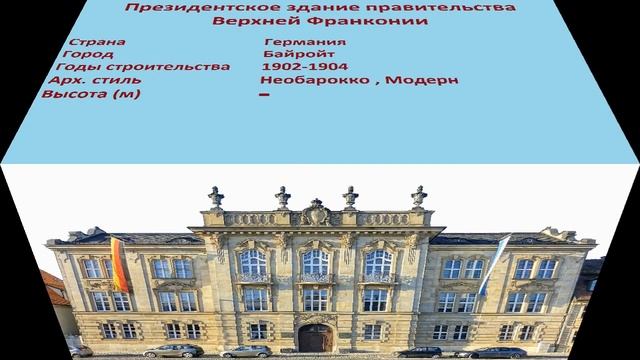 Президентское здание правительства Верхней Франконии (Байройт)