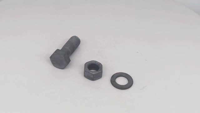 Carbon steel bolts nuts and washers