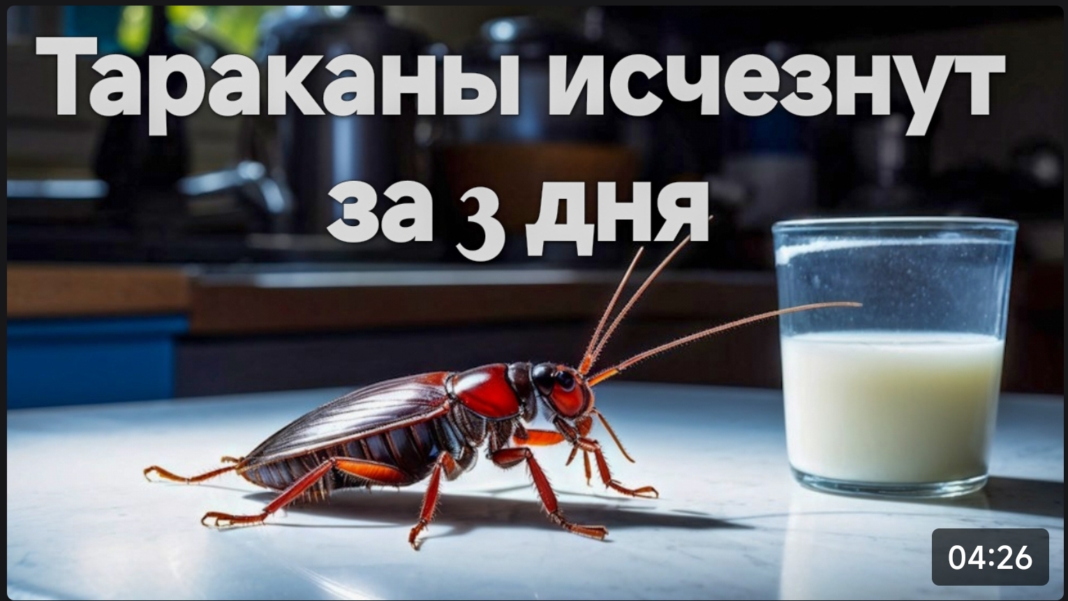 КАК ВЫВЕСТИ ТАРАКАНОВ БЫСТРО И НАВСЕГДА?