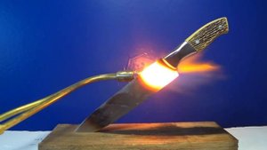 РАСПЛАВИЛ КУХОННЫЙ НОЖ