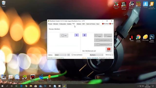 mostrando meu setup +root BlueStacks 4 смотреть онлайн