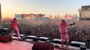 Busta Rhymes & Spliff Star performing Ante Up LIVE at Monegros Desert Festival in Spain 2022