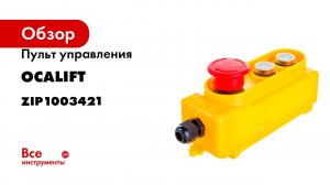 Пульт управления для мини тали РА1000/1200 - 2 кнопки, 220в OCALIFT zip1003421