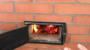 Тяга в печи. Апробация в новом отопителе.