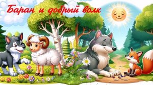 Баран и добрый волк... ВИДЕО СКАЗКА ДЛЯ ВСЕХ