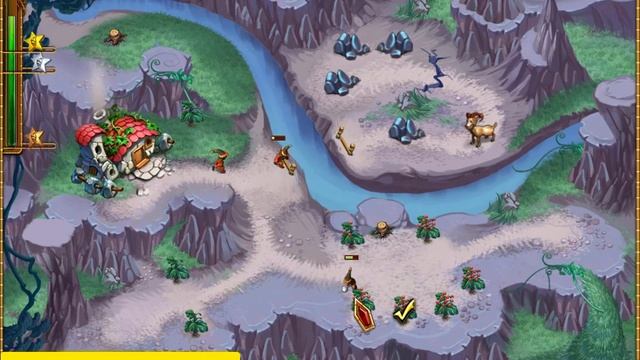 Жилище гномов: Поход за великим кристаллом - 30 уровень смотреть онлайн