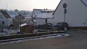 Зима  в Германии 18 декабря. Прогулка по немецкой деревне