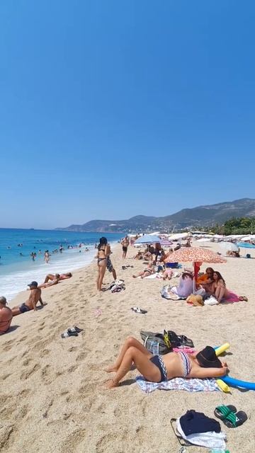 Пляж Клеопатры Алания,Турция, 24.08.2021 #shorts смотреть онлайн