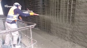 Торкрет Бетон - Изпълнение на торкрет бетон от Торкрет ПРО