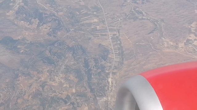 Воздушные пейзажи. Полёт Самара_ Хургада смотреть онлайн