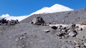 Из ущелья Терскол и водопад Терскол на обсерваторию, 105 пикет, домик гляциологов и ледовую базу.