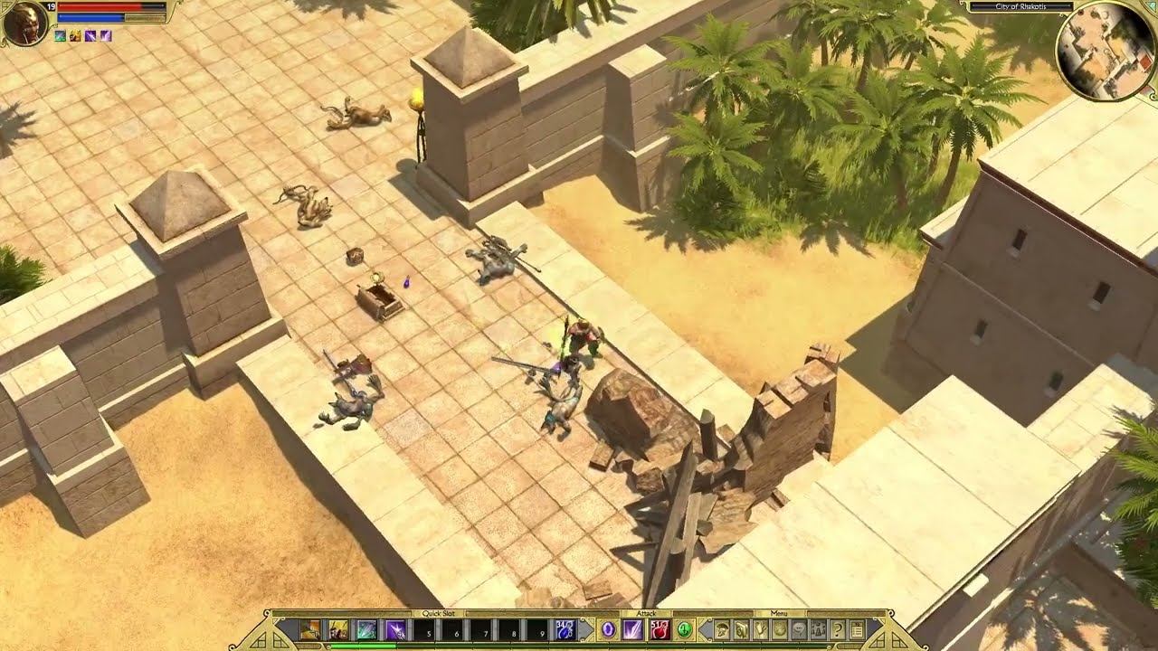 Titan Quest (Walkthrough) - Rhakotis