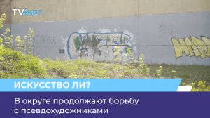 В округе продолжают борьбу с псевдохудожниками