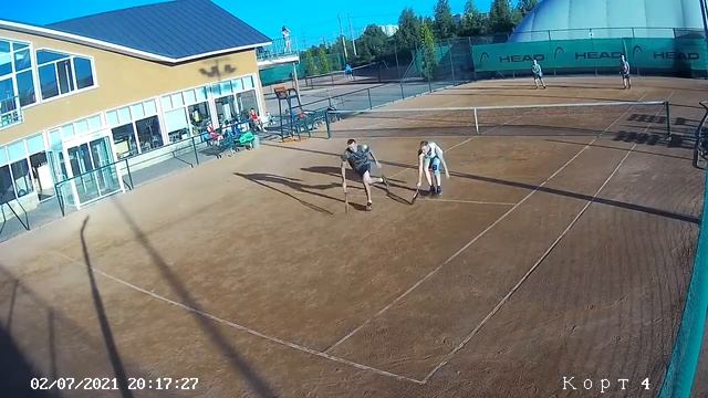 9-й Открытый чемпионат СПб по теннису среди ветеранов. Пронин Рудь ММ30+