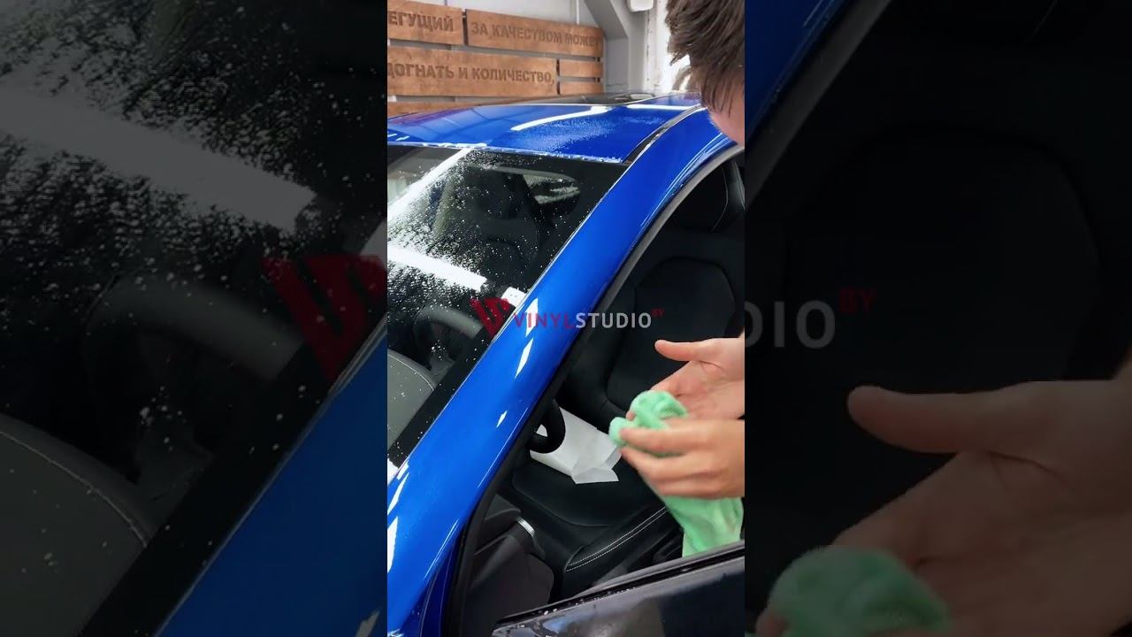 Инструкция по оклейке стойки лобового стекла JAC J7 в защитную пленку смотреть онлайн