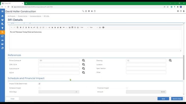 Request For Information (RFI) смотреть онлайн