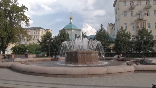 Летняя Москва 2013 . Фонтаны смотреть онлайн