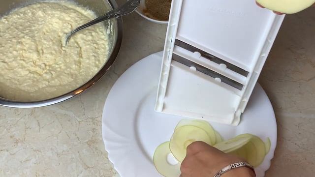 Нежнейшая Запеканка из Творога с Яблоками!!! Будете готовить Так Всегда!!!