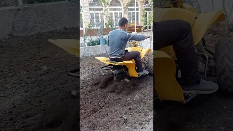 КОГДА У ТЕБЯ КВАДРИК И ОГОРОД #motosnab #automobile #рыбалканафидер #sharmax #motovlog #moto #atv