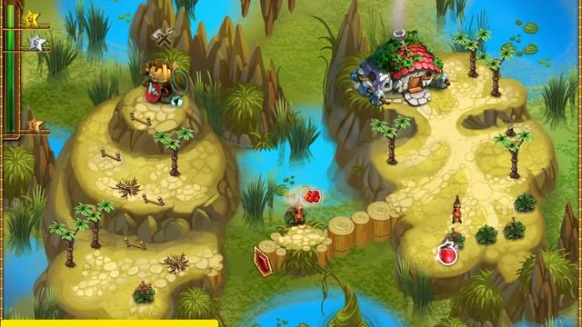 Жилище гномов: Поход за великим кристаллом - 19 уровень смотреть онлайн