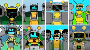 🤖Incredibox - Sprunki, но ЕДИНСТВЕННЫЙ ВЕСЕЛЫЙ БОТ во ВСЕХ Human Edition🤖