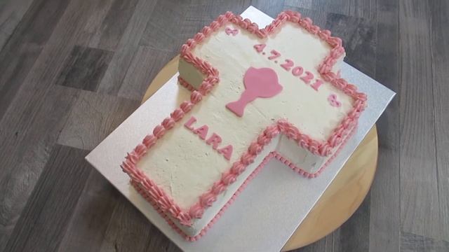 Konfirmation Kreuz Torte Konfirmation festliche Torte