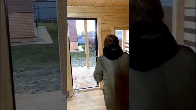 БАНЯ ИЗ БРУСА c Террасой. Большой ОТЗЫВ и Обзор! смотреть онлайн