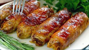 Я не Ожидала,что из КУРИНОГО ФИЛЕ будет так СОЧНО! Очень вкусные рулетики с Суперской начинкой