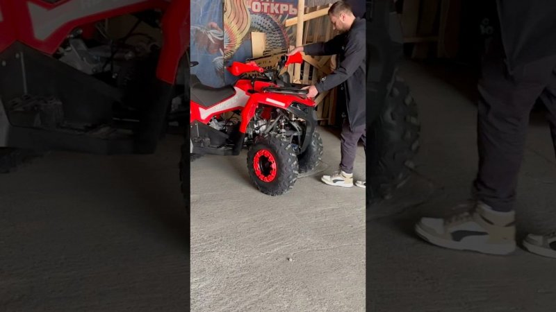 ПОЕХАЛ НА ОСТРОВ ПОПОВА КВАДРОЦИКЛ SHARMAX HAMMER 320 RX #motosnab #sharmax #offroad #motovlog #atv