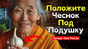 ЧЕСНОК ПОД ПОДУШКОЙ — ОШИБКА 99%? Секрет буддийских монахов для защиты