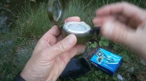 Компас рідинний металевий у закритому корпусі Professional DC60-1A з чохлом