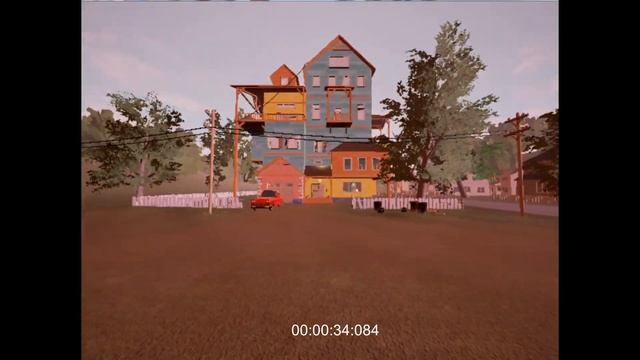 Hello neighbor Alpha 1 Any% близко к мировому рекорду смотреть онлайн
