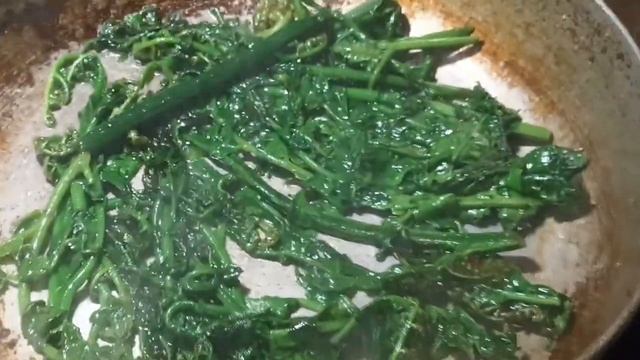 Fern Quick & Easy fern fry|Fresh organic fern fry  Simple & Easy to Make|