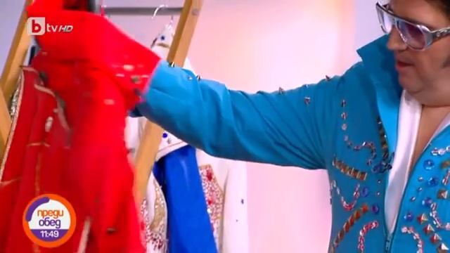 Преди обед: Цецо Елвиса представя сценичните костюми, с които влиза в ролята на краля на рока смотреть онлайн