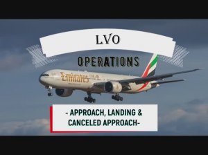 LVO  - Approach, Landing  & Canceled approach + ELEC B UP system for Autoland  v1
