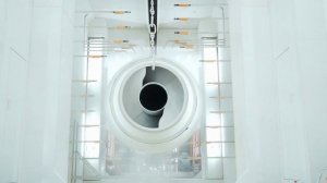 Порошковая покраска бетонномешалки роботами