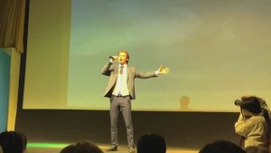 Седоволосый Александр, ВГИК, большой зал, 8 марта 2024 год. 3-й курс. #актёр